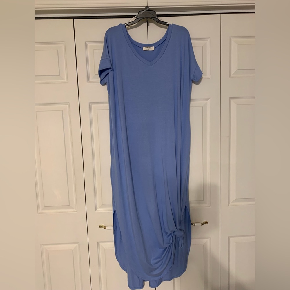 Summer Maxi Dress with Pockets